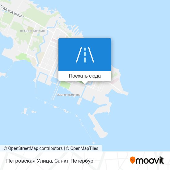 Карта Петровская Улица