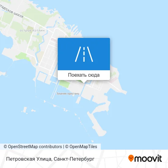 Карта Петровская Улица