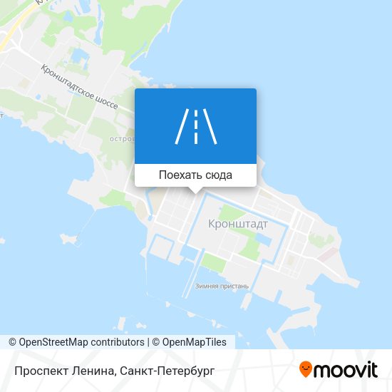 Карта Проспект Ленина