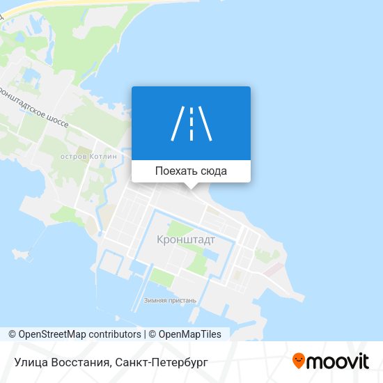 Карта Улица Восстания