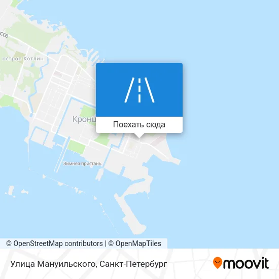 Карта Улица Мануильского