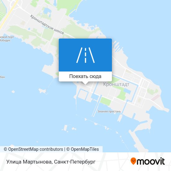 Карта Улица Мартынова