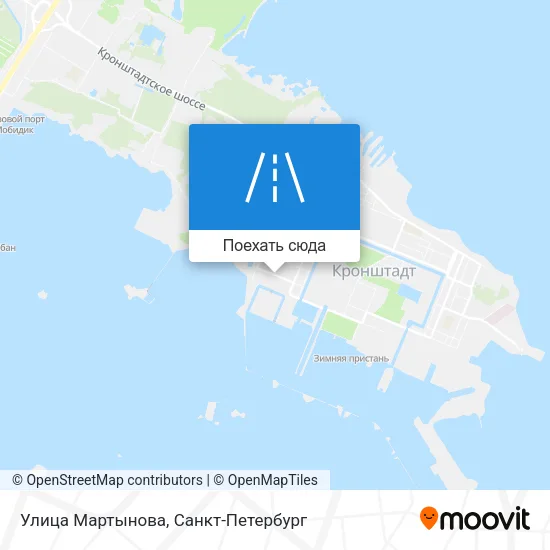 Карта Улица Мартынова