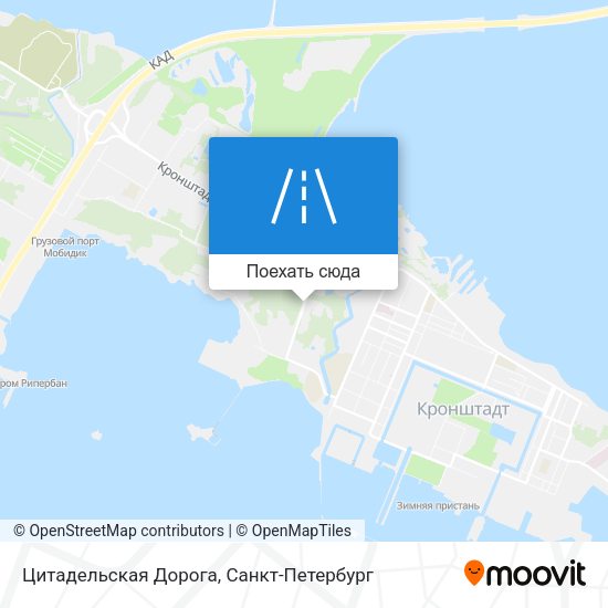 Карта Цитадельская Дорога