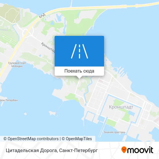 Карта Цитадельская Дорога