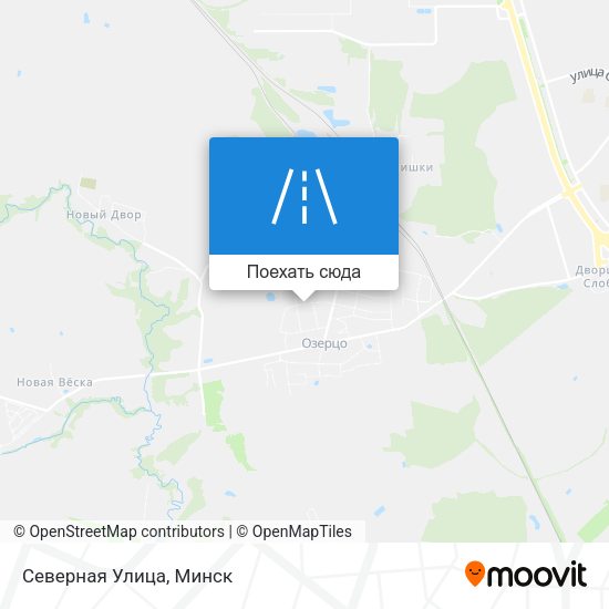 Карта Северная Улица