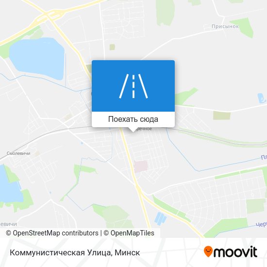 Карта Коммунистическая Улица