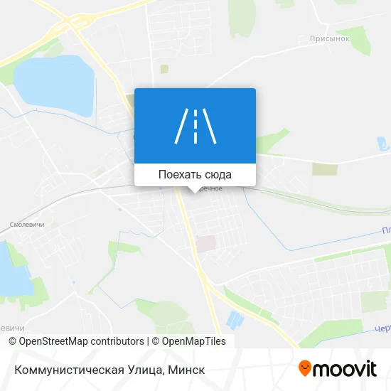 Карта Коммунистическая Улица