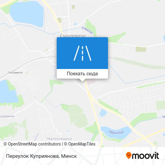 Карта Переулок Куприянова