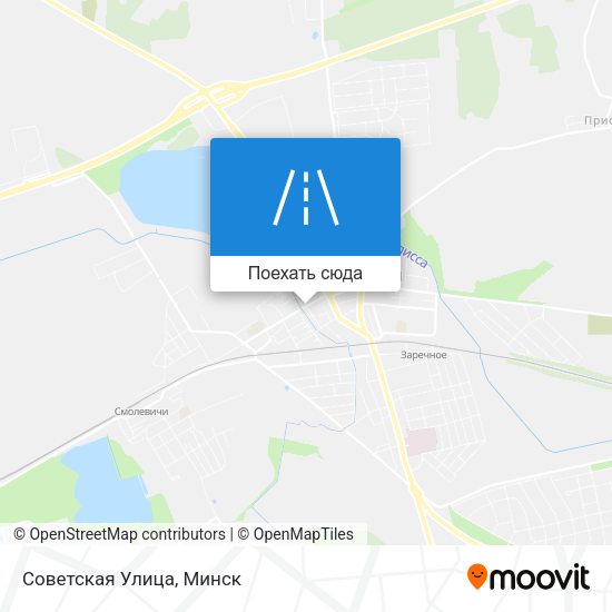 Карта Советская Улица