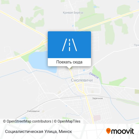 Карта Социалистическая Улица