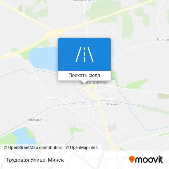 Карта Трудовая Улица