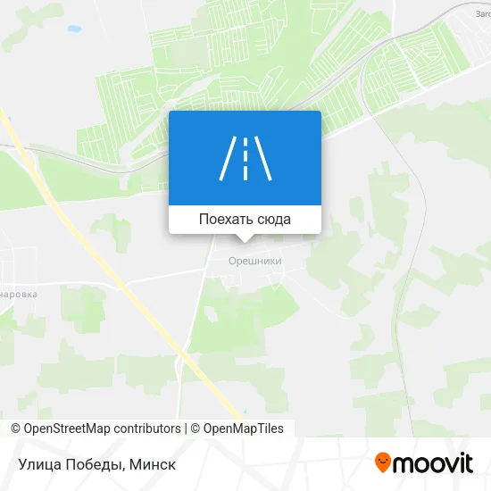 Карта Улица Победы