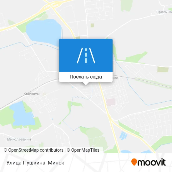 Карта Улица Пушкина