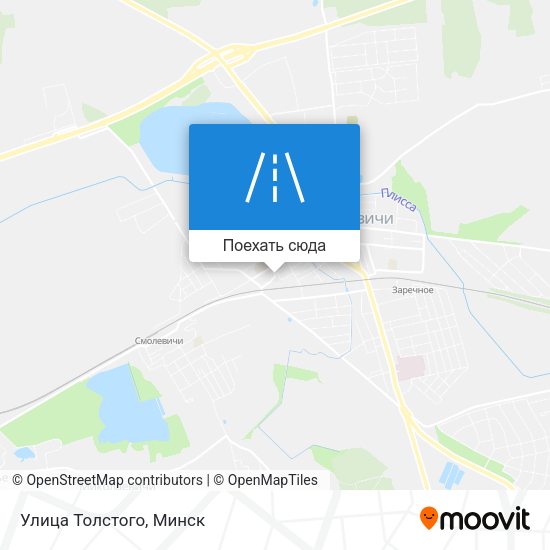 Карта Улица Толстого