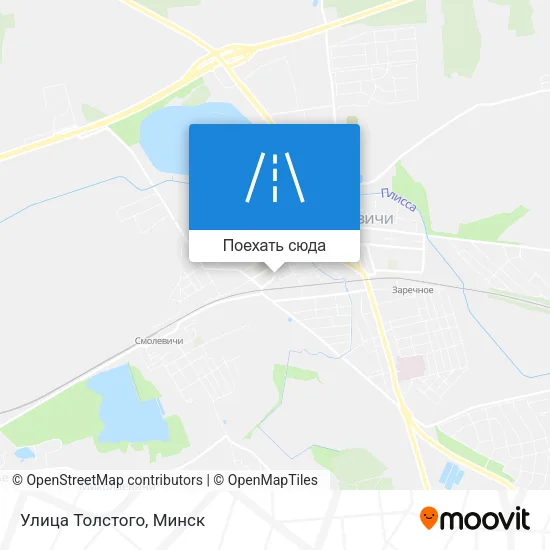 Карта Улица Толстого