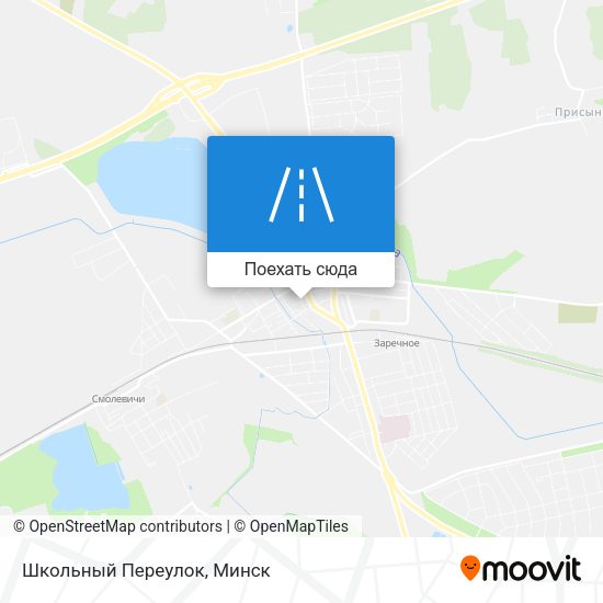 Карта Школьный Переулок