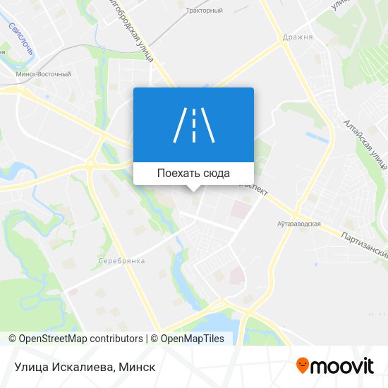 Карта Улица Искалиева