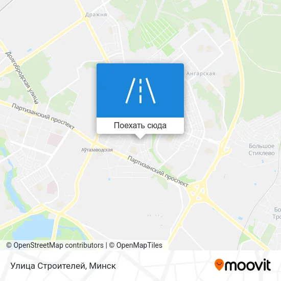 Карта Улица Строителей