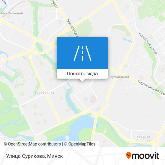 Карта Улица Сурикова