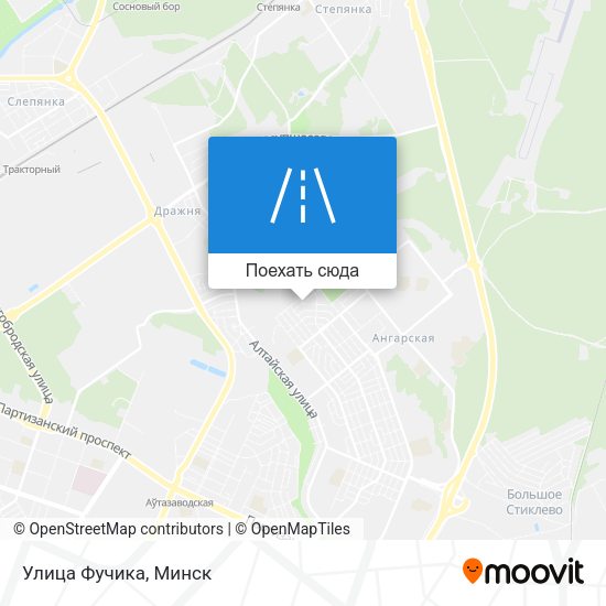 Карта Улица Фучика