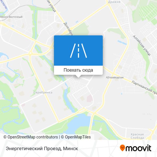 Карта Энергетический Проезд