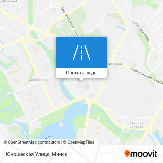 Карта Юношеская Улица
