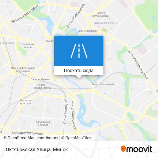 Карта Октябрьская Улица