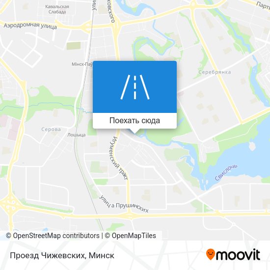 Карта Проезд Чижевских