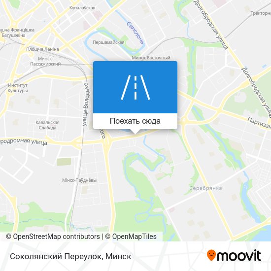 Карта Соколянский Переулок