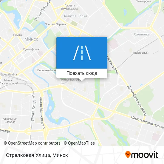 Карта Стрелковая Улица