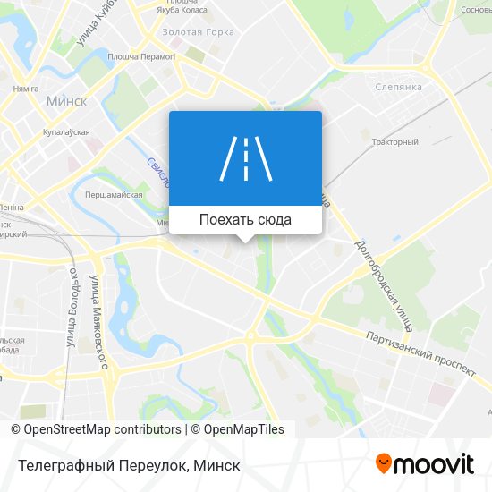 Карта Телеграфный Переулок