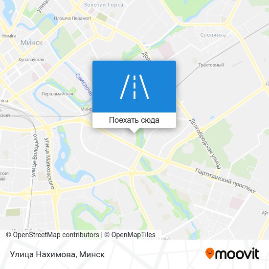 Карта Улица Нахимова