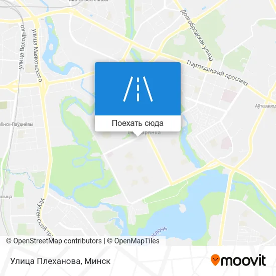 Карта Улица Плеханова