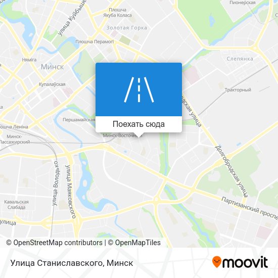 Карта Улица Станиславского