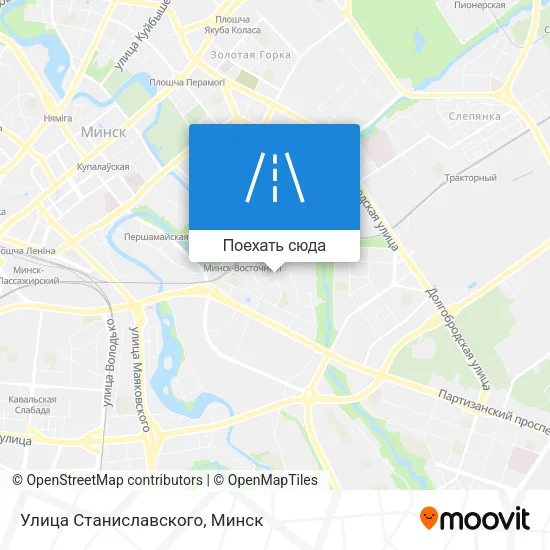 Карта Улица Станиславского