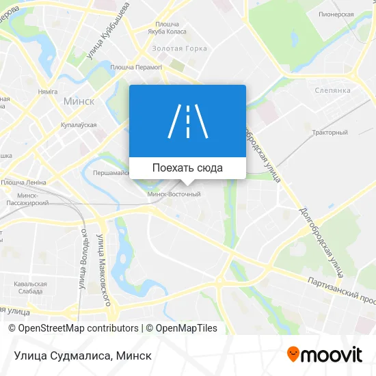 Карта Улица Судмалиса