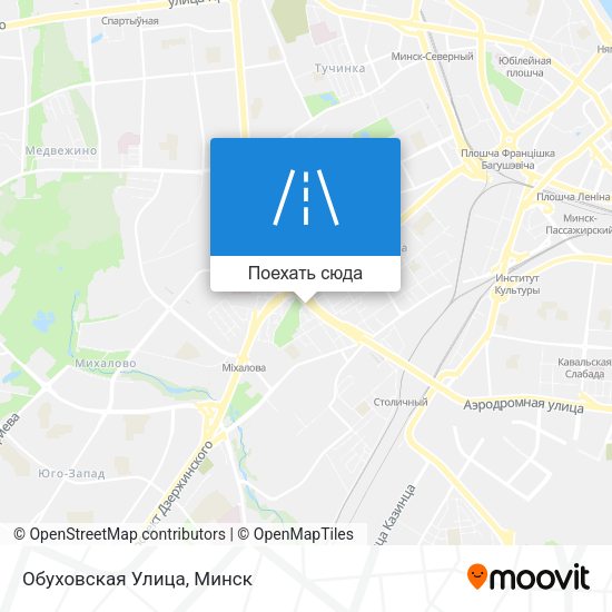 Карта Обуховская Улица
