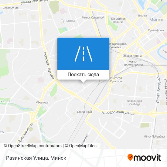 Карта Разинская Улица