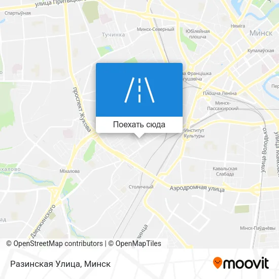 Карта Разинская Улица