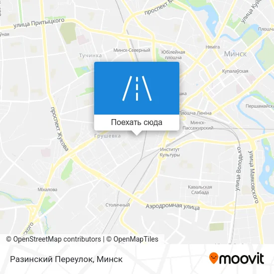 Карта Разинский Переулок
