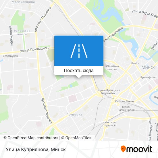Карта Улица Куприянова