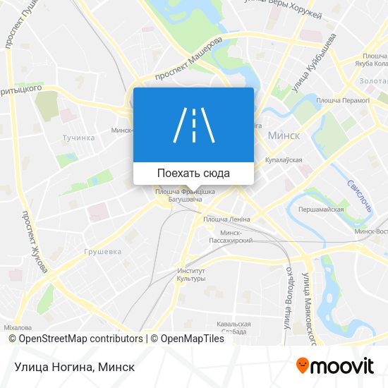 Карта Улица Ногина