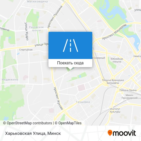 Карта Харьковская Улица
