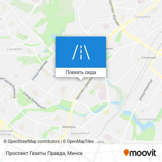 Карта Проспект Газеты Правда
