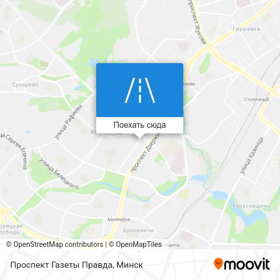 Карта Проспект Газеты Правда