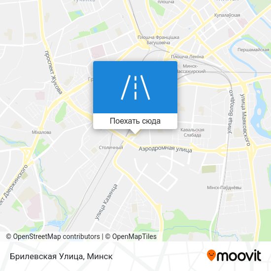 Карта Брилевская Улица