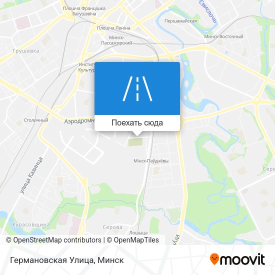 Карта Германовская Улица
