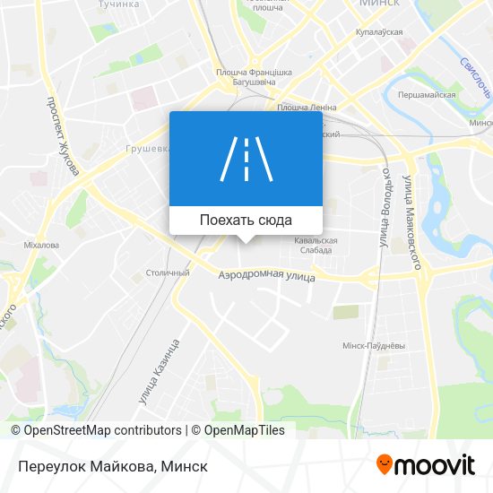 Карта Переулок Майкова