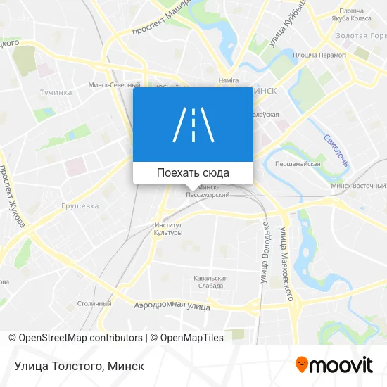 Карта Улица Толстого